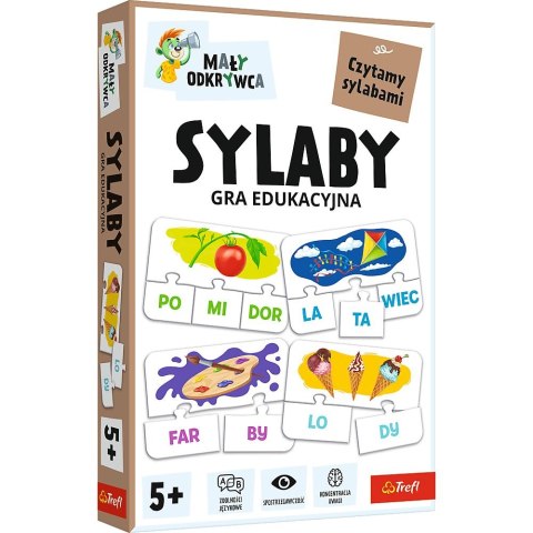 Gra edukacyjna Trefliki Sylaby Trefl (02813)