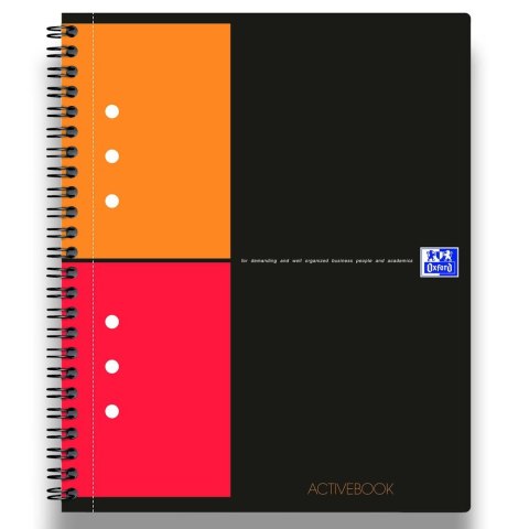 Kołozeszyt (kołonotatnik) A5+ International 80k. krata Oxford (100102880)