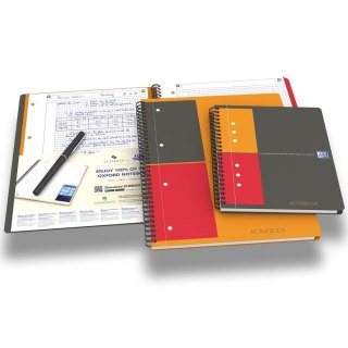 Kołozeszyt (kołonotatnik) A5+ International 80k. krata Oxford (100102880)