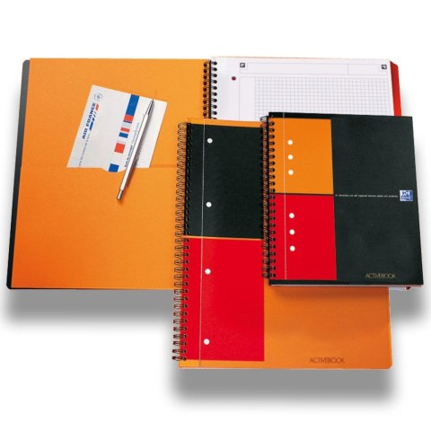 Kołozeszyt (kołonotatnik) A5+ International 80k. krata Oxford (100102880)