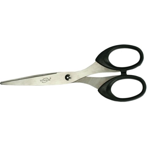Nożyczki czarne 16cm Titanum (S02047)