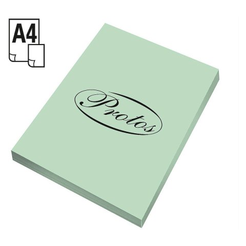 Papier kolorowy A4 seledynowy 100k. 80g Protos