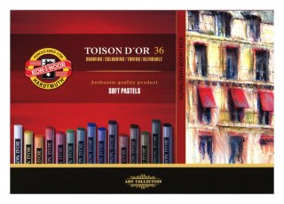 Pastele suche Koh-I-Noor Toison Dor 36 kolorów (8515)