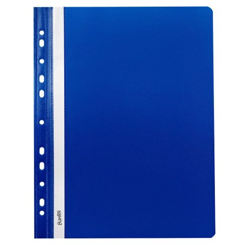 Skoroszyt A4 EVO Z PERFORACJĄ niebieski jasny folia Bantex (400076709)