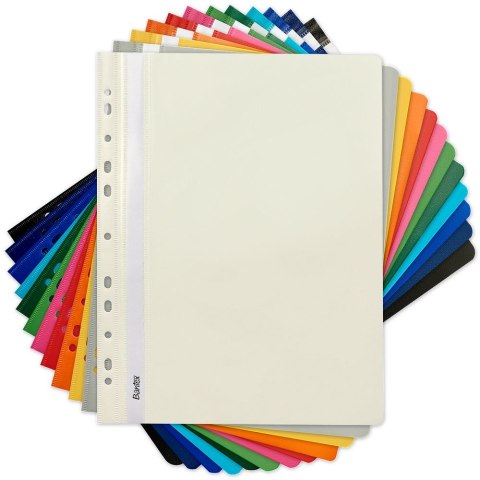 Skoroszyt A4 EVO Z PERFORACJĄ niebieski jasny folia Bantex (400076709)