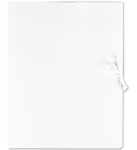 Teczka kartonowa wiązana A4 biała 300g Cosmo (120-1979)