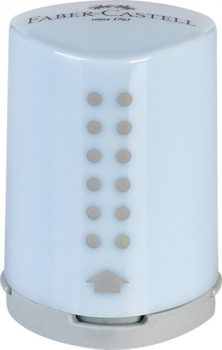 Temperówka GRIP 2001 MINI SKY BLUE różne plastikowa Faber Castell (183774 FC)