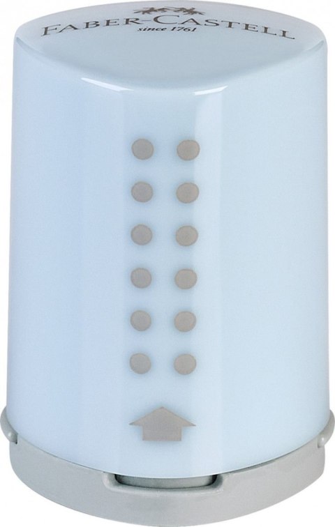 Temperówka GRIP 2001 MINI SKY BLUE różne plastikowa Faber Castell (183774 FC)