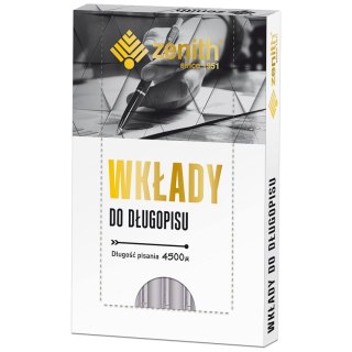 Wkład do długopisu wkład niebieski 0,7mm Zenith (11042002)