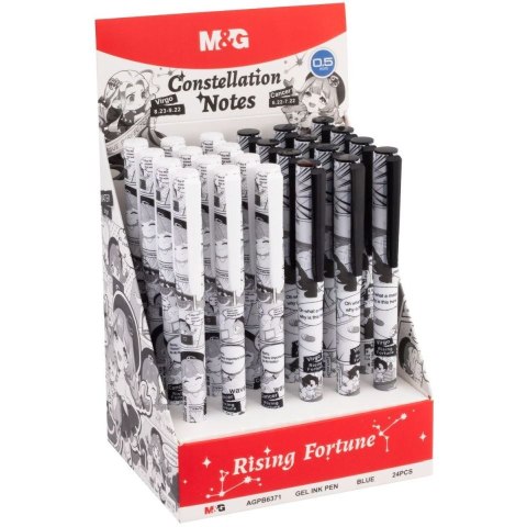 Długopis wielofunkcyjny żelowy wkład niebieski 0,5mm Mg (MG AGPB6371)