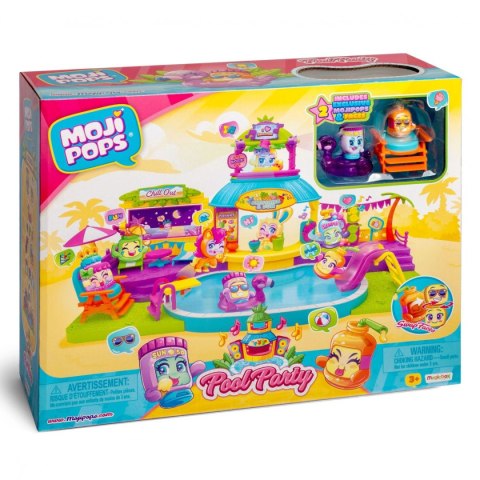 Figurka MojiPops Pool Party Playset Orbico Sp. Z O.o. (PMPSP112IN10)