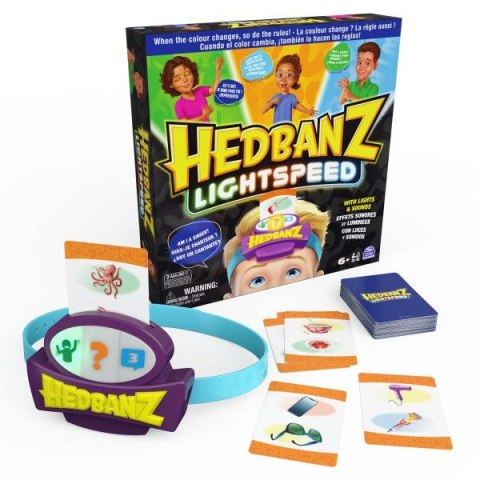 Gra zręcznościowa Hedbanz Lightspeed Spin Master (6068653)