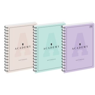 Kołozeszyt (kołonotatnik) A5 ACADEMY 100k. 90g krata Interdruk (KOŁOZA5100ACP)