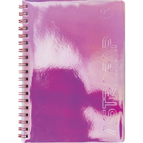 Kołozeszyt (kołonotatnik) A4 Holographic 100k. 80g krata Astrapap (107023023)