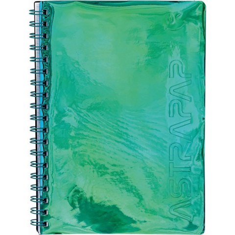 Kołozeszyt (kołonotatnik) A4 Holographic 100k. 80g krata Astrapap (107023023)