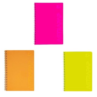 Kołozeszyt (kołonotatnik) B5 fluo 100k. krata Astrapap (104021041)