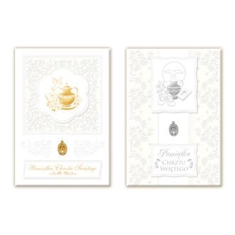 Książeczka pamiątkowa z chrztu Chrzest babcia i dziadek Merigraf (5902221808708)