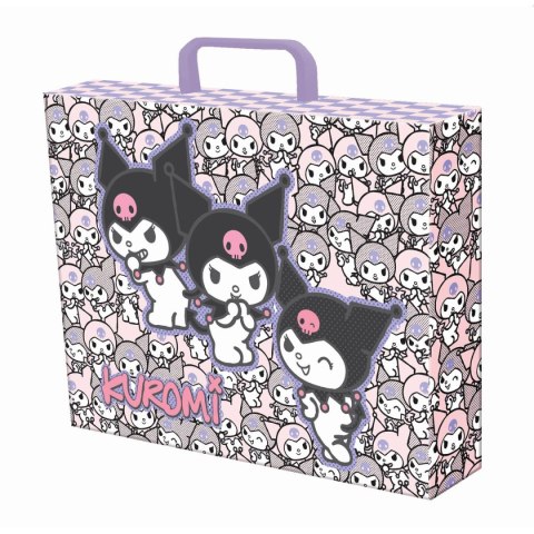 Teczka kartonowa na zatrzask Kuromi A4 różne Unipap