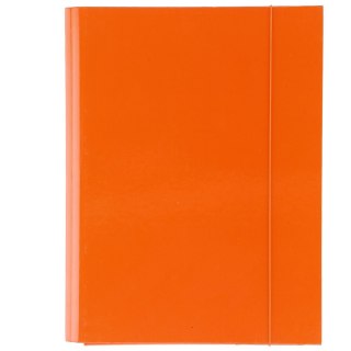 Teczka z szerokim grzbietem na gumkę A4 pomarańczowy Barbara (1821032)