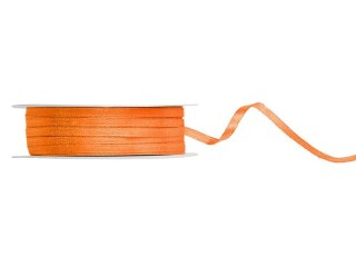Wstążka Craft-Fun Series satynowa 3x50 [mm x m] pomarańczowy Titanum (TS3-005)