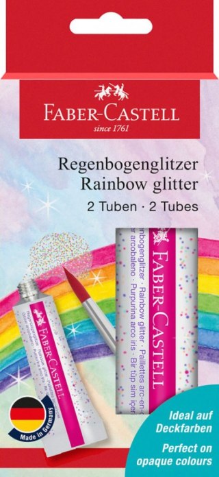 Brokat w żelu Rainbow kolor: mix 1 kolor. Faber Castell (125089 FC)