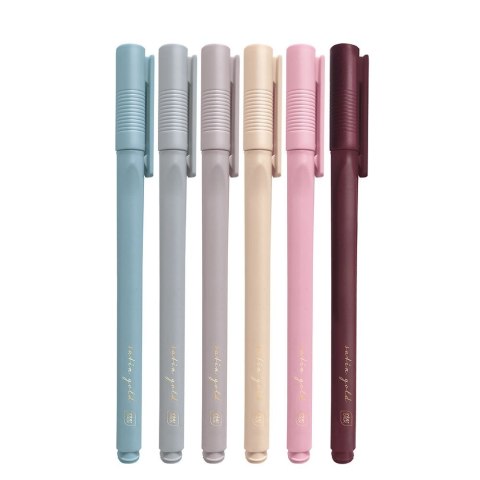 Cienkopis SATIN GOLD 6KOL wkład mix 6kol. Interdruk (5902277346711)