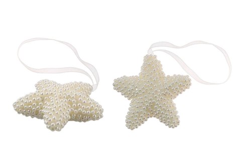 Dekoracja na choinkę Craft-Fun Series Gwiazdy białe Titanum (23BR1225-6)