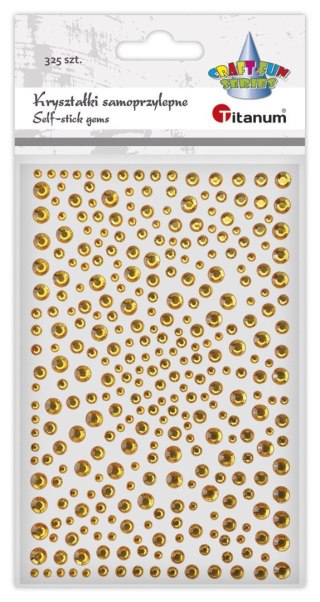 Kryształki Craft-Fun Series złote Titanum (24SL0378)