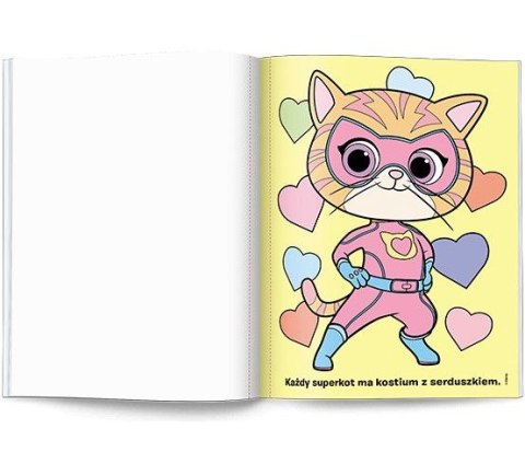 Książka dla dzieci Disney Superkoty MALUJ WODĄ Ameet (MW 9122)