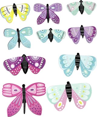 Naklejka (nalepka) Craft-Fun Series Papierowe motyle Titanum (22LJ1207)