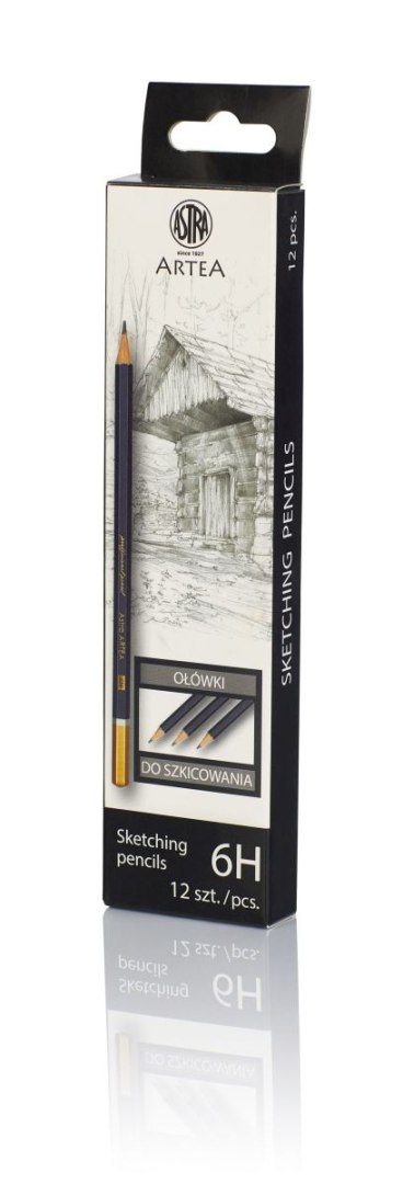 Ołówek do szkicowania 6H Artea