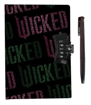 Pamiętnik A5 WICKED na szyfr Beniamin