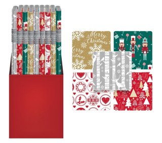 Papier ozdobny CHRISTMAS mix [mm:] 200x70 Interdruk (5902277327048)