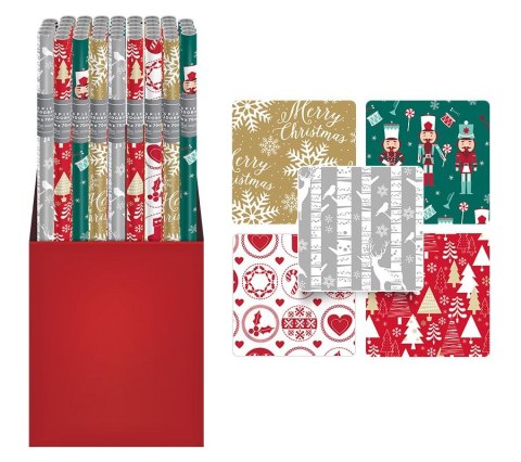 Papier ozdobny CHRISTMAS mix [mm:] 200x70 Interdruk (5902277327048)