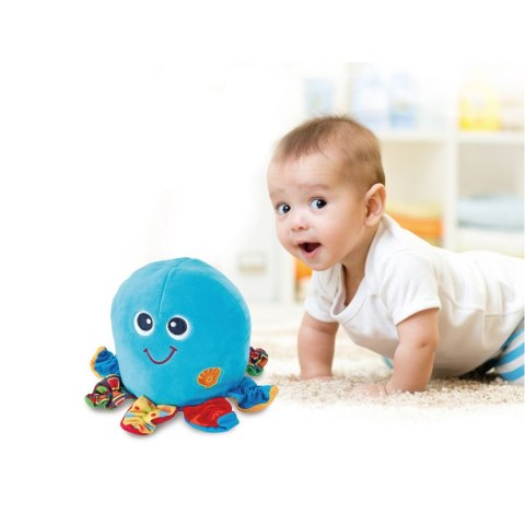 Pluszak interaktywny ośmiornica tańczy i wibruje Smily Play (000142)