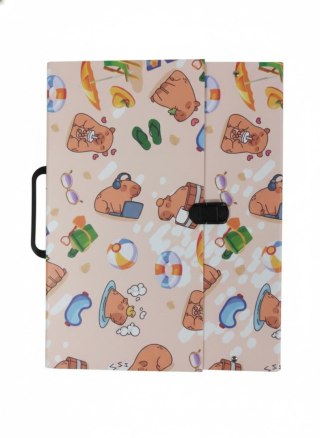 Teczka kartonowa na klips KAPIBARA PLAŻA t0119 Z RĄCZKĄ B4 mix Penmate (TT9235)