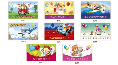 Zaproszenie Duże Dziecko Merigraf (108)