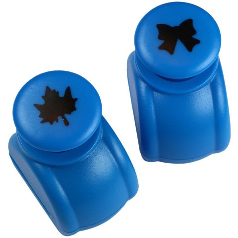 Dziurkacz ozdobny Craft-Fun Series wzór nr 4 (30+69E) liść klonu + kokardka Titanum (T-8202A-2-4)