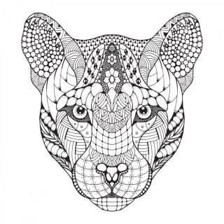 Kolorowanka Mandale. Zwierzęta.