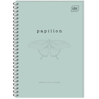 Kołozeszyt (kołonotatnik) A5 80k. 70g krata Interdruk (KOŁOZA580)