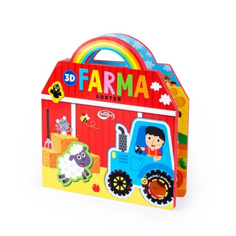 Książeczka edukacyjna PUZZLE DZWIĘKI WOKÓŁ NAS 3D FARM Discovery (DD82450)