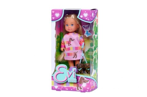 Lalka Evi z pieskami na spacerze [mm:] 120 Simba (573-3688)