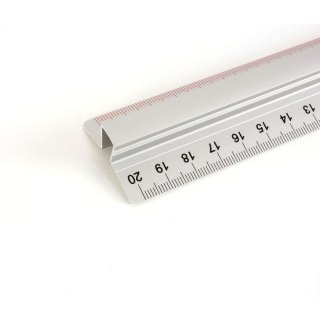 Linijka aluminiowa 20cm Leniar (30160)