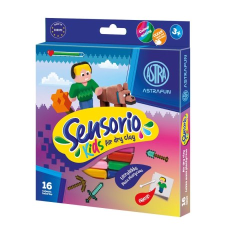 Masa plastyczna dla dzieci Pixel Sensorio Kids mix Astra (336124023)