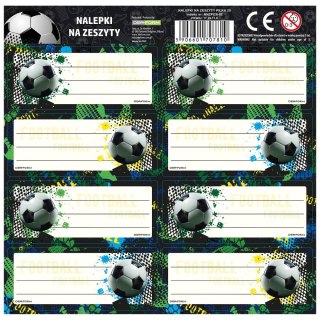 Naklejka na zeszyt Piłka Derform (NNZPI20)