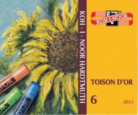 Pastele suche 8511 6 kol. Koh-I-Noor