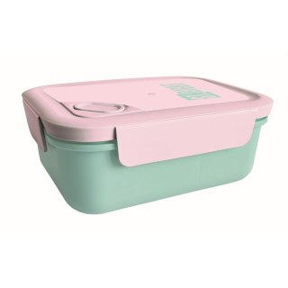 Śniadaniówka St.Right (różowo- miętowy)