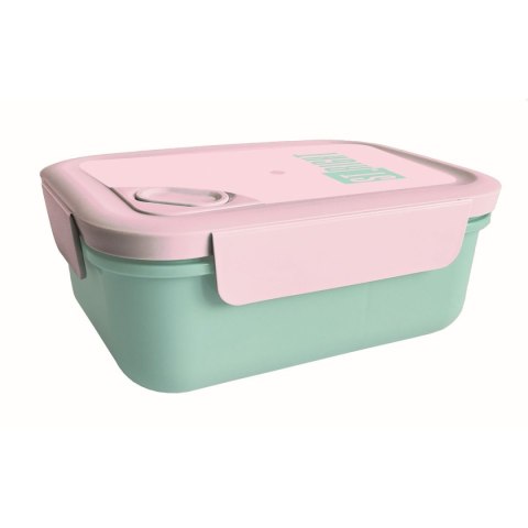 Śniadaniówka St.Right (różowo- miętowy)