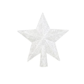 Szpic gwiazda brokatowa biaŁa [mm:] 130 Arpex (BN5830BIA-9661)