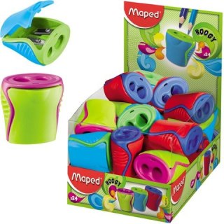 Temperówka BOOGY Z POJEMNIKIEM 2 OTWORY mix Maped (062211)